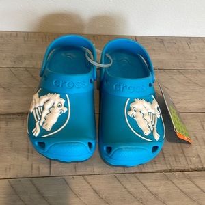 gabe crocs junior size 1 brand new with tags